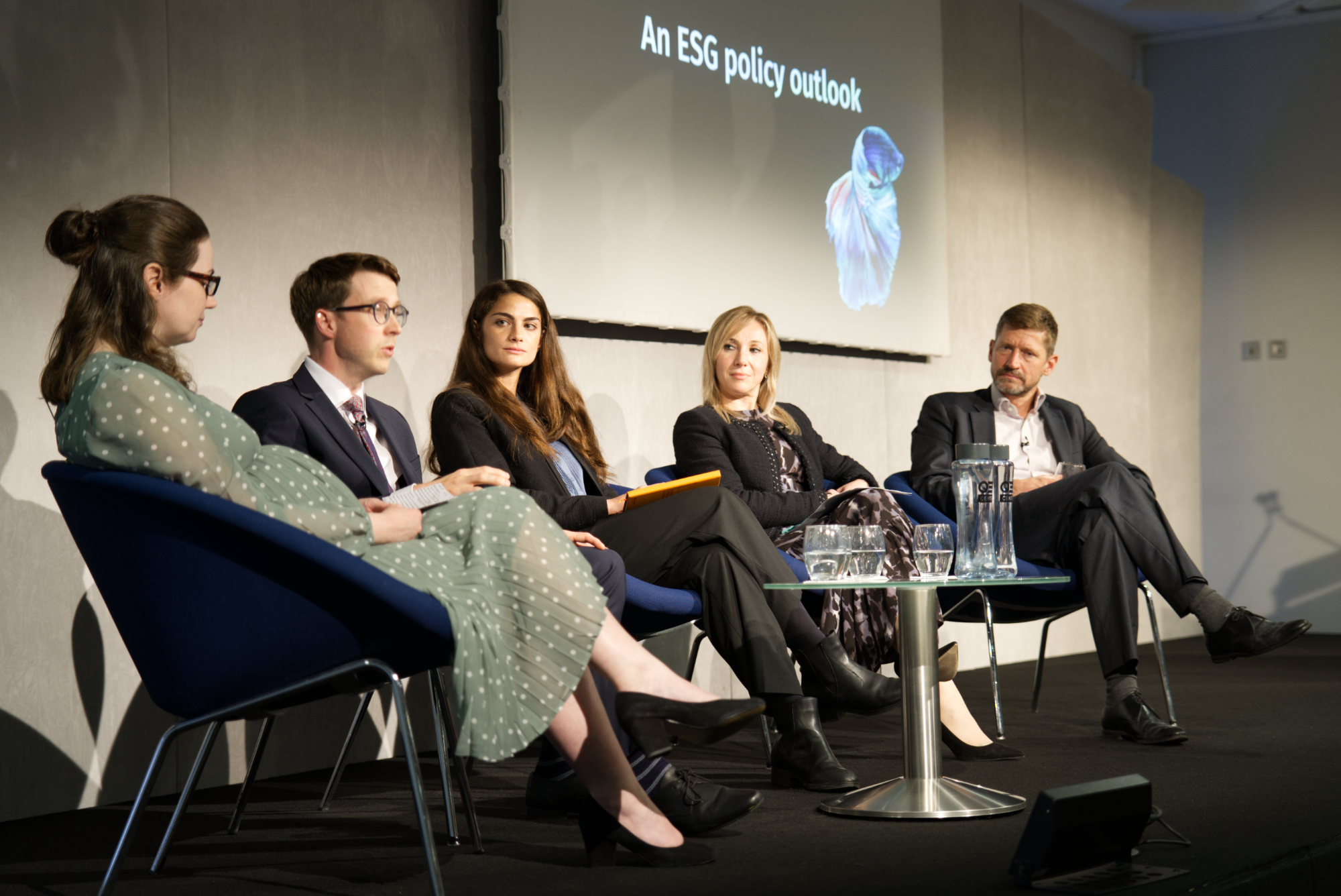 ESG event panel discussion about environmental social governance policy